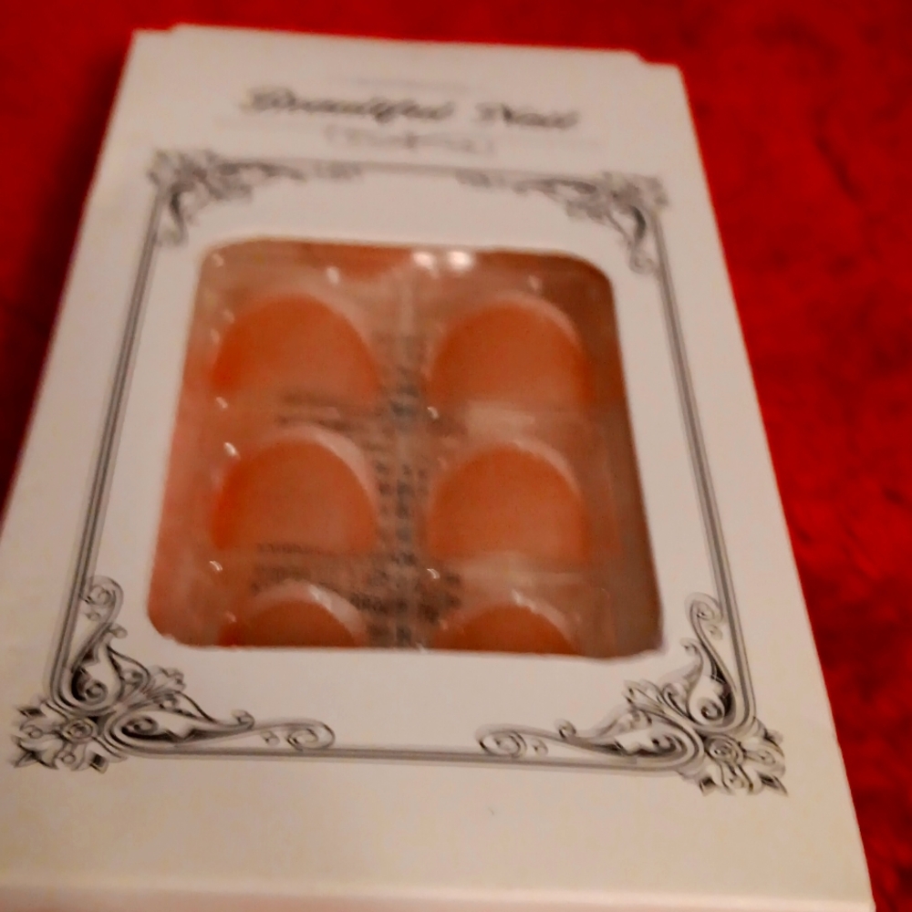 PRESS ON NAILS. 24 pack of french tip toe nails.